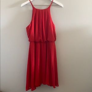 Francesca’s Nadell Flawless Red Dress